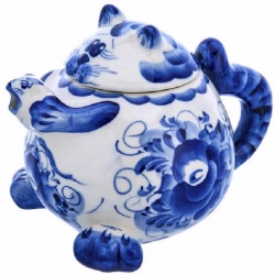Чайник Кот, 20*13 см, 0,75 л, 9292