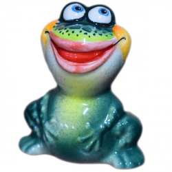 Фигурка лягушка 6,5 см,  4199